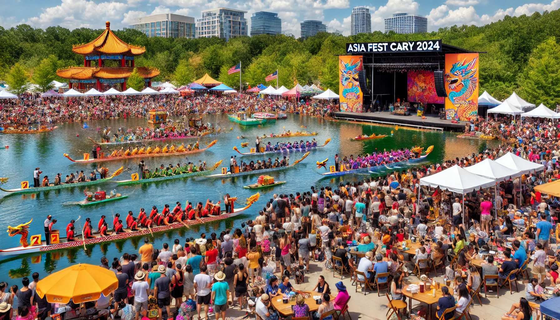 Each year, Cary, North Carolina, hosts one of the region's most vibrant cultural celebrations—Asia Fest, a unique event