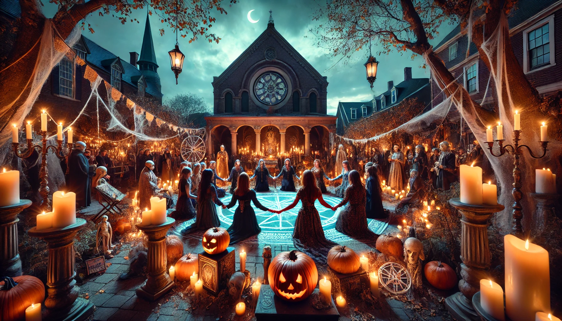 As Halloween approaches, the town of Salem, Massachusetts, becomes a hub for those seeking to connect with the mysteries of life and death.