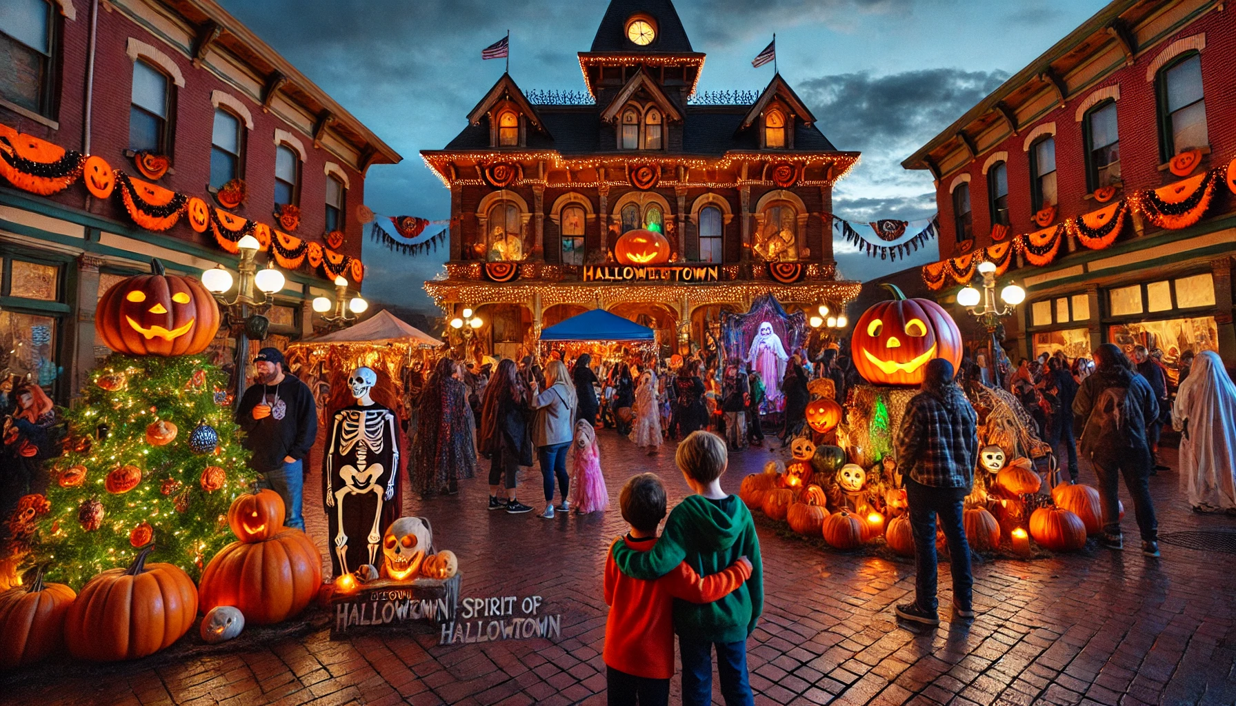 Every fall, the city of St. Helens, Oregon, transforms into a whimsical Halloween wonderland with its annual Spirit of Halloweentown festival