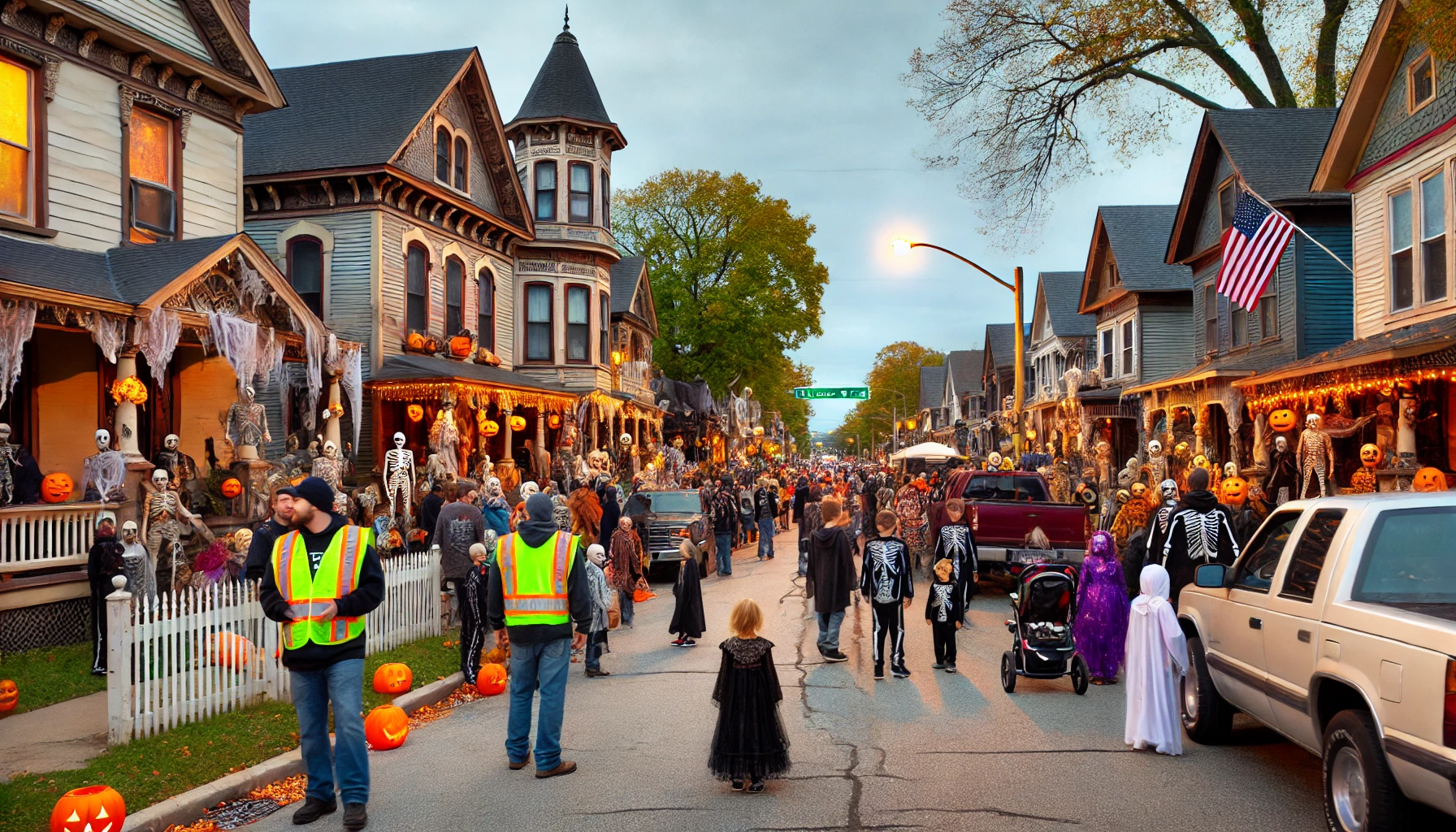 Every October, Tillson Street in Romeo, Michigan, transforms into a spine-tingling Halloween wonderland, known as Terror on Tillson Street